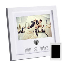 High quality wholesale custom 4*6 Can be fingerprinted wedding photo frame for souvenir